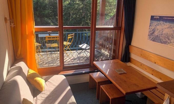 Arc-1800 Apartment | Rent duplex 6 pers. Les Arcs (ARC 1800) - residence ARCHEBOC - ski in, ski out