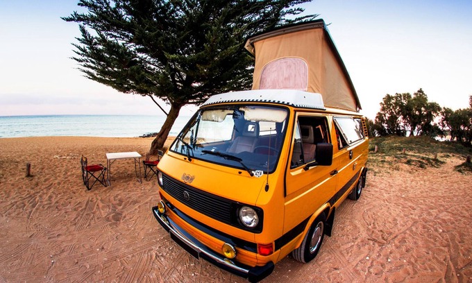 Le Grand-Village-Plage House | Rental Combi Vw vintage fitted out all comfort île Oléron au bord de l'eau 4 to 6