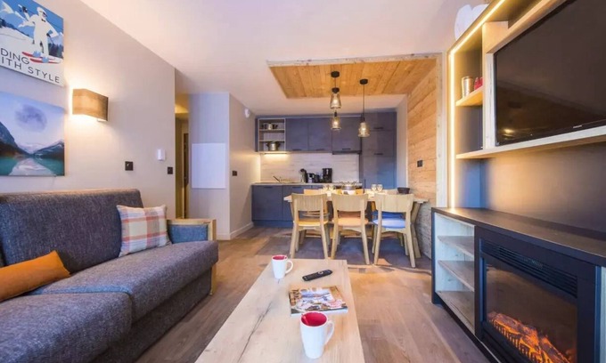 Risoul Apartment | Residence Club MMV Le Silvana * - 4 Rooms 8 People
