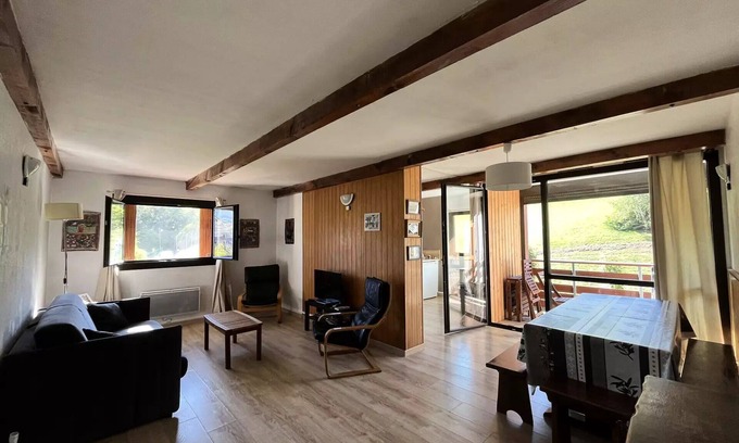 Le Sauze Apartment | Residence La Cbu - 2 Rooms for 9 People