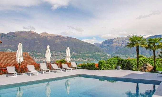 Piazzogna Apartment | Residenza Miralago Apt.A10 by Interhome
