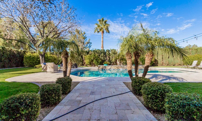 Glendale House | Resort Backyard w/Private Pool- Spacious Home close to Stadium & Spring Training