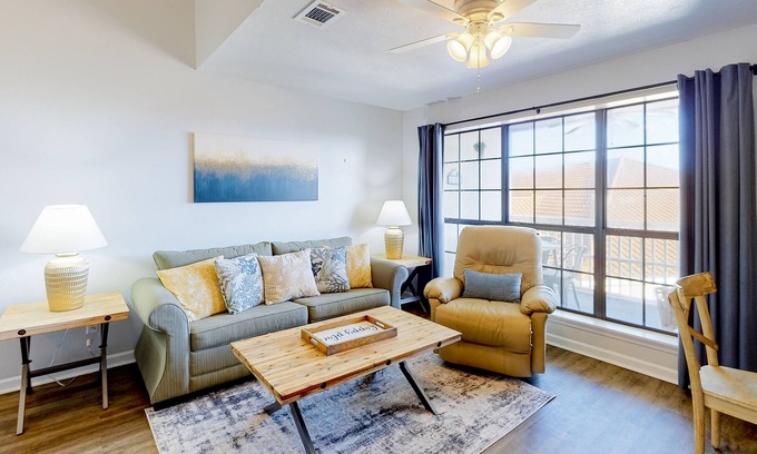 West Panama City Beach Condo | Resort condo with pools, hot tubs, private balconies & AC - near beach