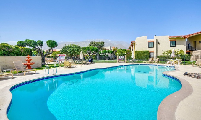 Sunrise Vista Chino Condo | Resort Perks, Private Patio: Palm Springs Condo!
