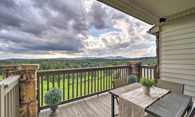 Roaring Gap Condo | Resort Retreat w/Pool & Impressive Golf Vistas!