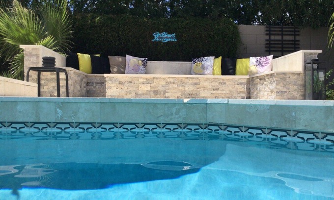 Gilbert House | Resort-style living in Gilbert- heated pool/firepit/billiards & game room, 4bdrm