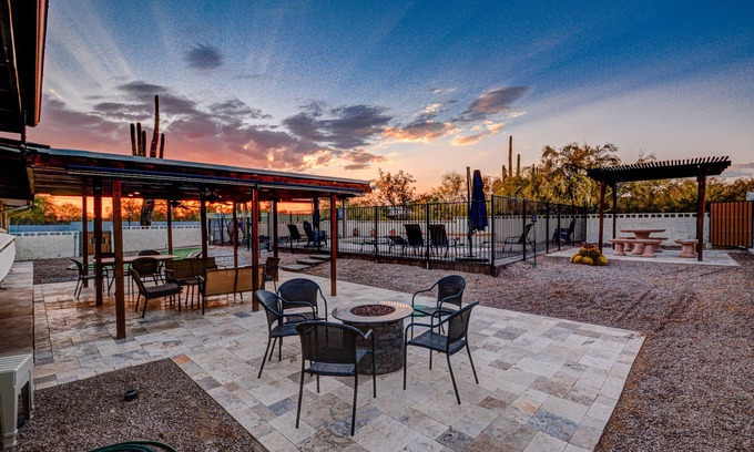 Pinnacle Peak House | Resort-Style Vacation Home with Pool, Mini Golf, Basketball & More!
