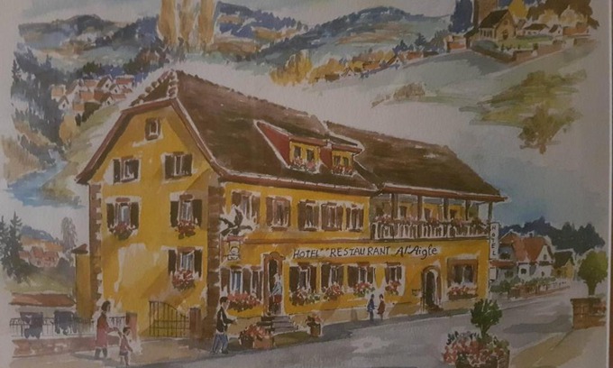 Wimmenau Hotel | Restaurant A l'Aigle