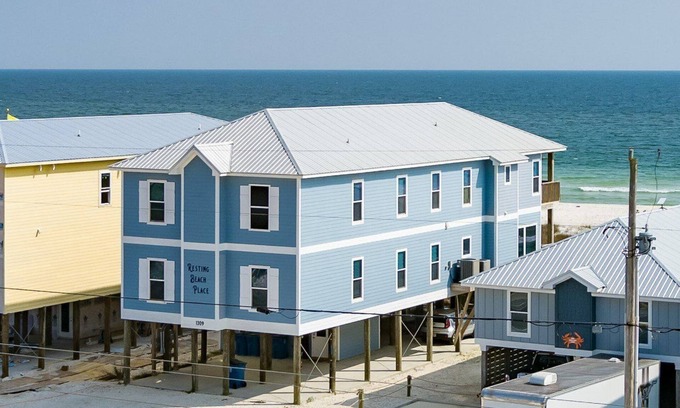 Gulf Shores House | Resting Beach Place Heated Pool/Game Room/Theater plus FREE Activities and Golf