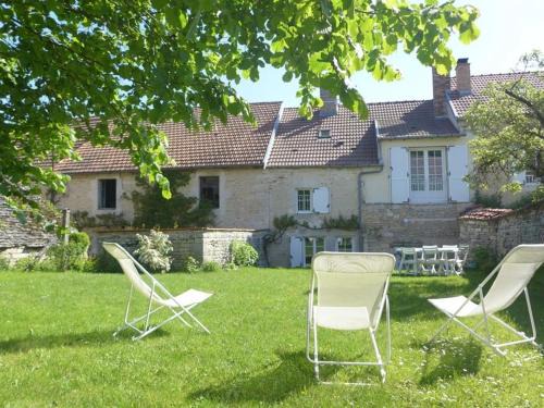 Giey-sur-Aujon House | Retraite Nature avec Cheminée et Jardin dans le Parc National de Forêts - FR-1-611-54
