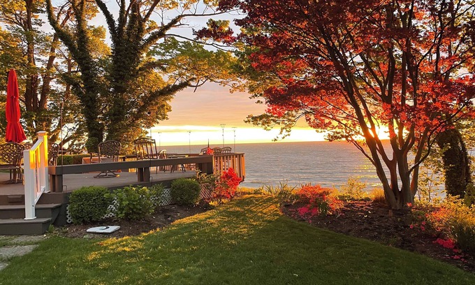 North East House | Retreat Yourself at this Lakefront Home, Near Bike & Wine Trails on Lake Erie