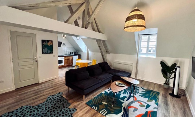 Auxerre Apartment | RhizHome - Coeur de ville, appartement spacieux