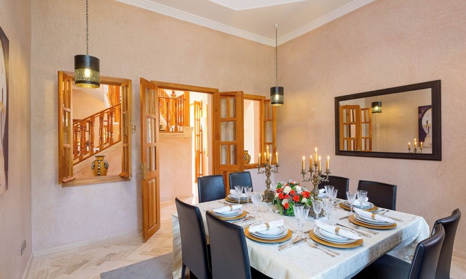 Annakhil Villa | Riad 5 rooms Private Heated Pool Marrakech