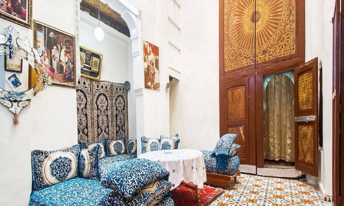 Zekkak Er Roumane House | Riad Family Samnoun sunny house