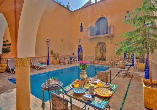 Marrakech Bed & Breakfast | Riad la villa bleue & SPA