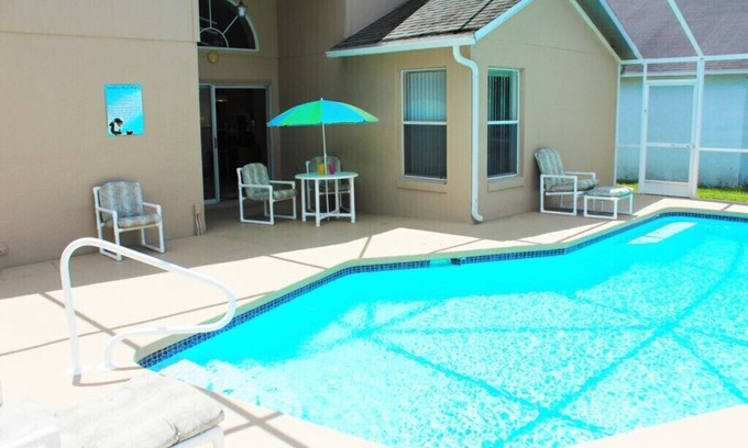 Davenport Villa | Ridgewood Lakes - 3 bedrooms Pool Home with Game Room