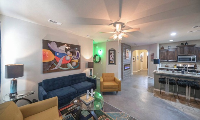 Midland House | Right At Home-Midland Vanguard Velvet Lounge