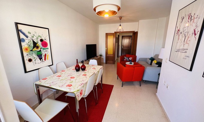 La Cala del Moral Apartment | RINCÓN ☀️ WIFI + NETFLIX + POOLS + SEA ☀️