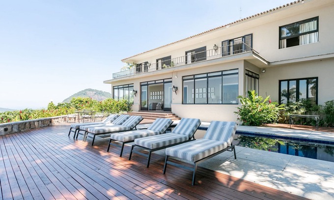 Santa Teresa Villa | Rio019 - Mansion overlooking the city with pool