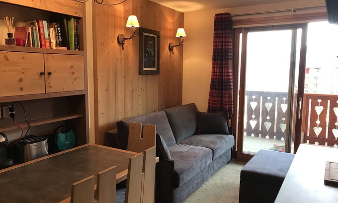 Risoul Apartment | Risoul superb T2 6 beds, ski slopes, swimming pool and sauna