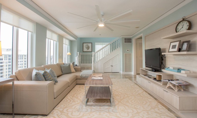 Key Biscayne House | RITZ-CARLTON PENTHOUSE 2 STORY CORNER W BALCONY WATER VIEWS