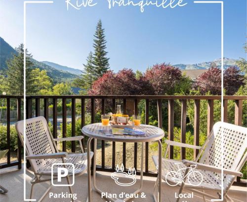 Jausiers Apartment | Rive Tranquille - Plan d'eau - Accès au lac