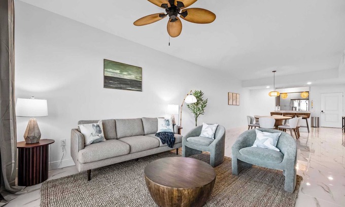 Merritt Island Condo | RIVER FLY IN: The Merritt, Launchpad Lookout View