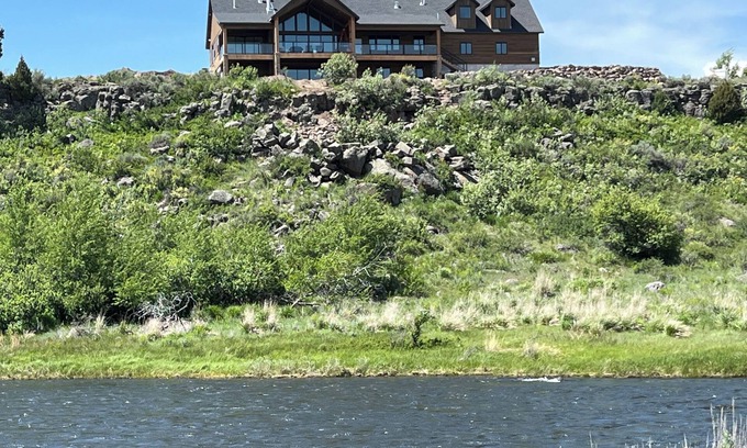 Ashton House | River front w/view of Tetons - Fall River Vista