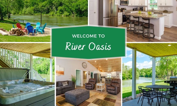 Elkton House | River Oasis- Enjoy this River Front property- 20 min. from Massanutten Resort