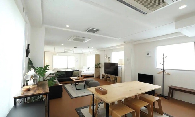 Naka Ward Apartment | RIVER SUITES THREE 10 peopleWiFi/Hiroshima Hiroshima