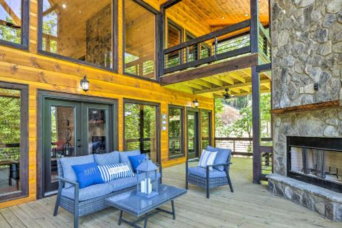 Blue Ridge House | Riverfront Blue Ridge Escape with Scenic Views!