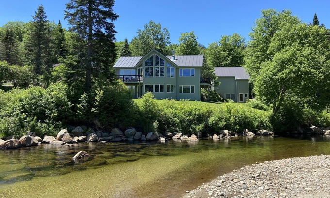 Bretton Woods House | Riverfront Bretton Woods Home - A/C, Wifi, Private, Quiet, Views, LOCATION!