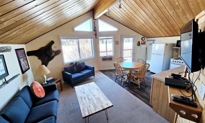 Funny River Cabin | Riverfront Cabin, 2 Bedrooms, Kenai River
