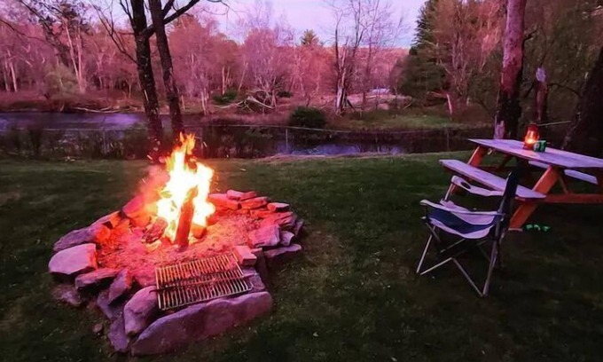 Gouldsboro Cottage | Riverfront cottage. Hiking, fishing, relaxing, pet friendly !