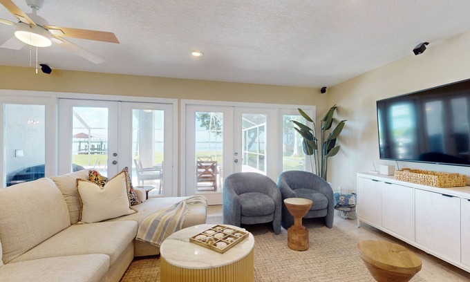 Charlotte Harbor House | Riverfront House with pool, panoramic views, and covered balcony