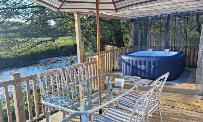 Oswestry Other | Riverside Cabin at Pen-Y-Bont Mill