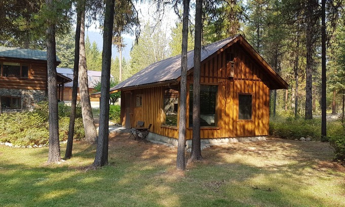 Beaverdell Cabin | Riverside Cabin with Wood Fired Sauna on the Kettle River. Pet friendly.