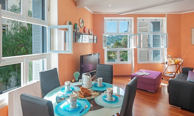 Menton Apartment | Riviera Palace, Menton, France