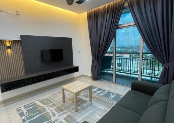 Central District Resort | RIZQIs HOMESTAY JOHOR BAHRU SKS HABITAT Apartment,Larkin 3bedroom,2 bathroom