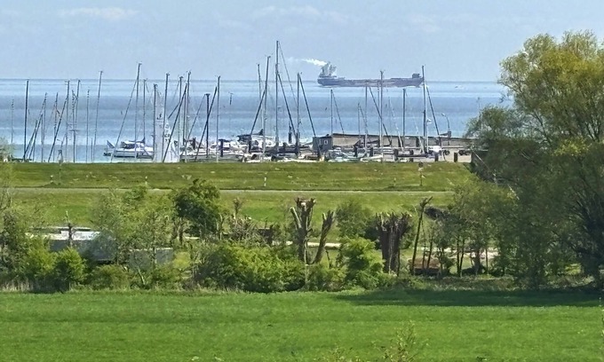Horum Apartment | Robbe mit Blick zum Meer und Wlan für 2 Personen