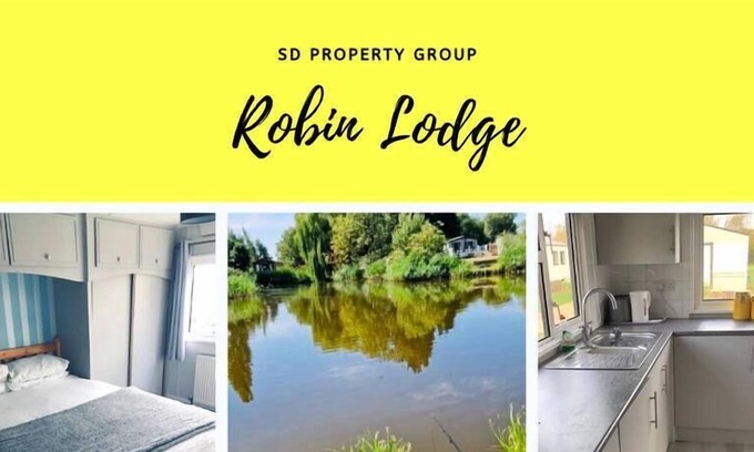Welney House | Robin Fishing Lodge - Sleeps 6