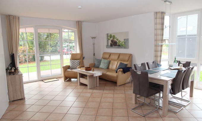 Greetsiel Apartment | Rollstuhlfreundliche Wohnung an der Oase