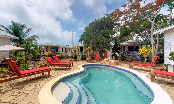 Hopkins Apartment | Romantic cabana w/strong WiFi & shared pool/grill/enclosed yard-close to beach