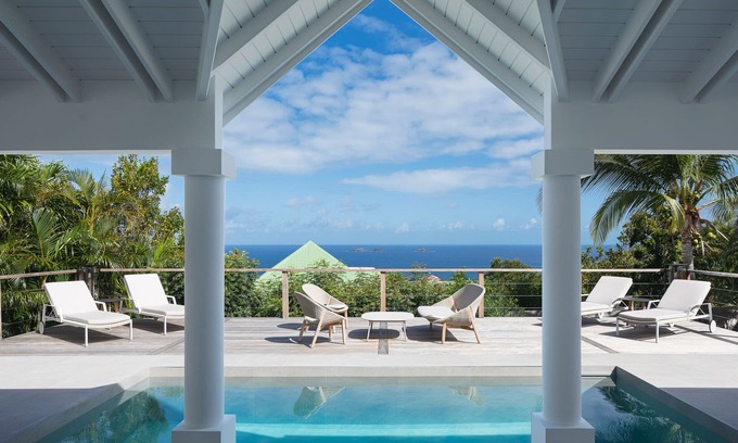 La Grande Montagne Villa | Romantic, Private and Newly Renovated Villa Bijou, St. Barthelemy