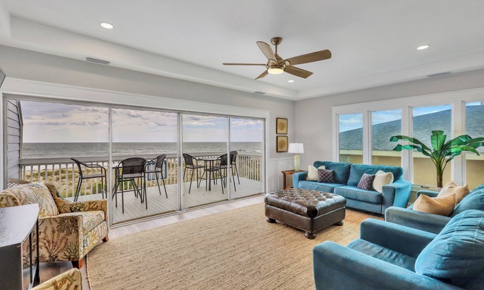 Tybee Island House | Rooftop Deck, Ocean Views, Heated Pool Access
