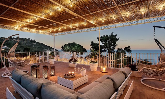 Marina del Cantone Apartment | Rooftop Nerano - Amazing Sea View