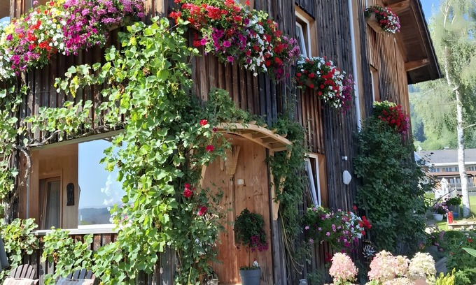 Sibratsgfaell Apartment | Room 'Alpenfrieden' with Mountain View, Shared Garden and Wi-Fi