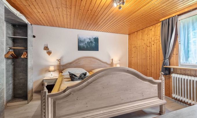 Bernau Apartment | Room 'Doppelzimmer 7' with Mountain View, Shared Terrace and Wi-Fi