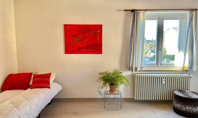 Buchs House | Room in a house next to bus stop