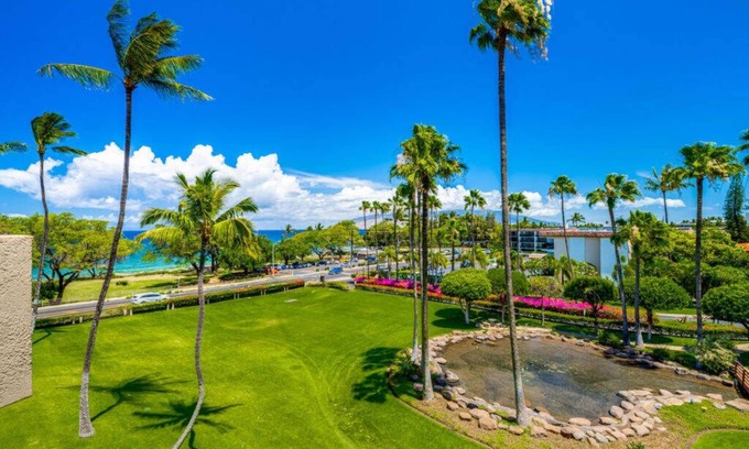 Kihei Condo | Roomy Maui Suite w/Loft, Relaxing Lanai, Kitchen Ease, WiFi–Kamaole Sands 10408